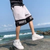 Men's summer Korean style trendy brand loose straight-leg pants, 5-inch loose high street sport pants for outerwear Specification image